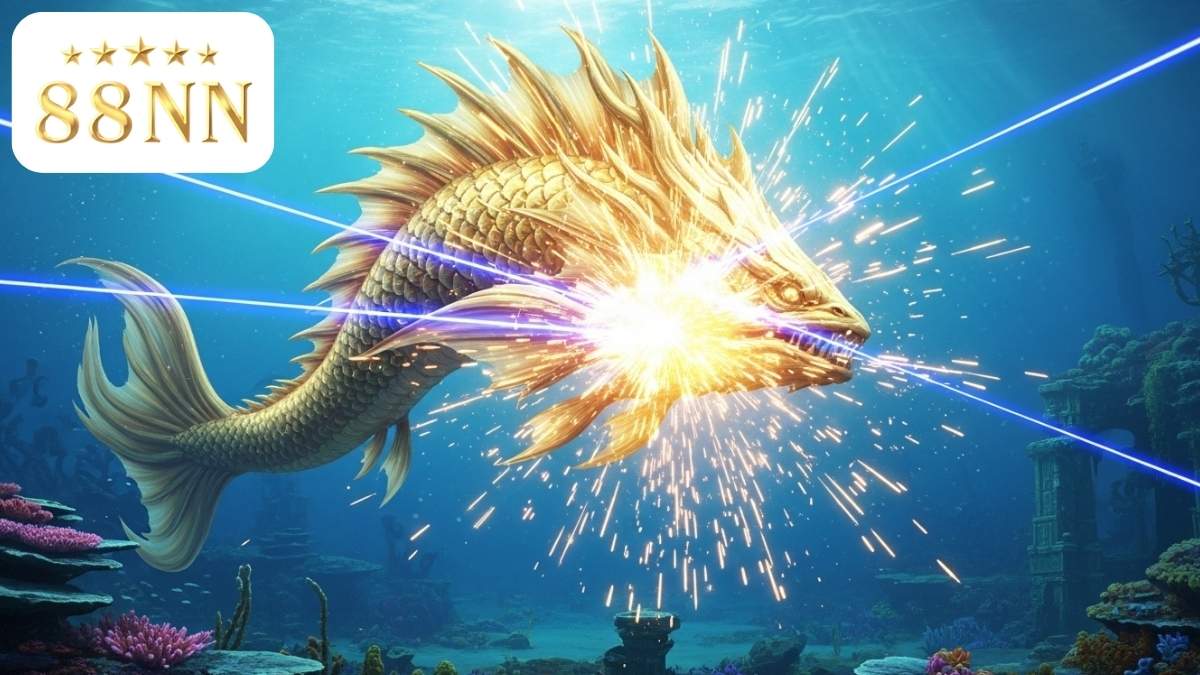 Chinh phục những Boss khủng như Cá Rồng, Cá Mập để mang về phần thưởng jackpot giá trị nhất tại Bắn Cá 88NN