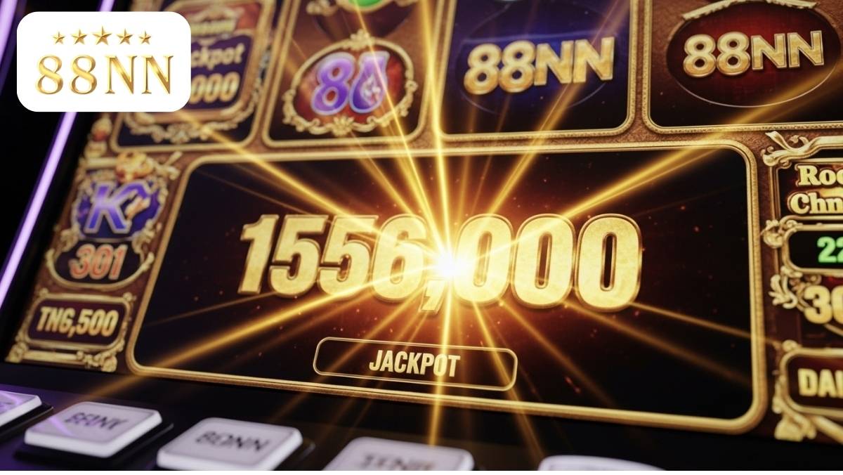 Giấc mơ triệu đô đang ở rất gần! Jackpot lũy tiến của MG Điện Tử tại 88NN có thể bùng nổ bất cứ lúc nào. Vận may của bạn đang chờ đợi!