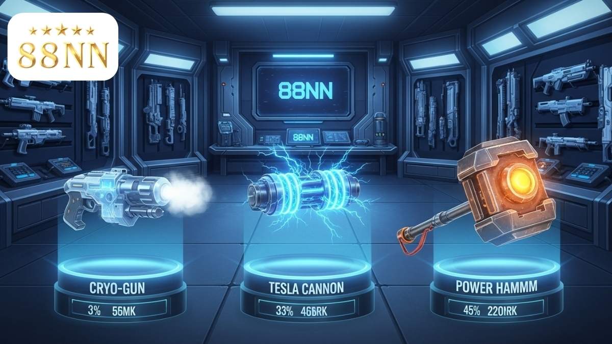 Lựa chọn vũ khí chiến lược - Chìa khóa chinh phục mọi con mồi và làm chủ thế giới Dinosaur Tycoon II tại 88NN.