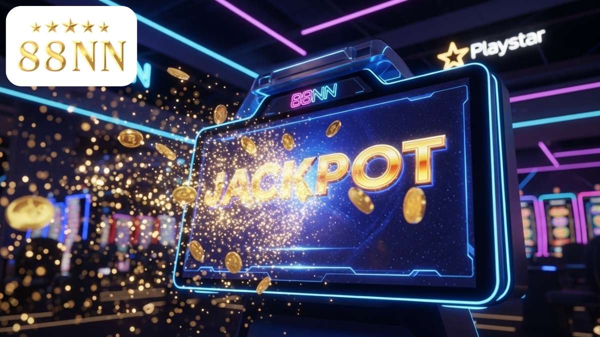 Bùng nổ Jackpot cùng Nổ Hũ Playstar tại 88NN! Trải nghiệm cảm giác chiến thắng đỉnh cao với đồ họa mãn nhãn và phần thưởng cực khủng đang chờ bạn
