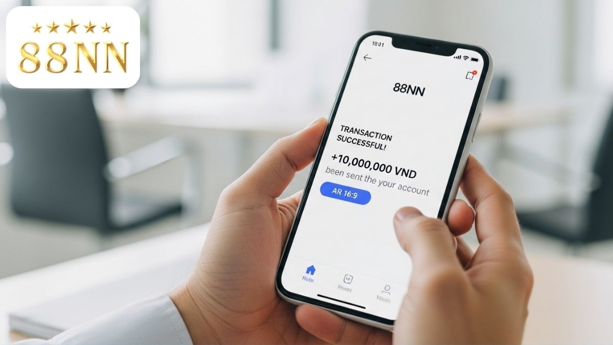 Giao dịch thành công! Tận hưởng thành quả của bạn với quy trình rút tiền đơn giản và minh bạch từ 88NN.