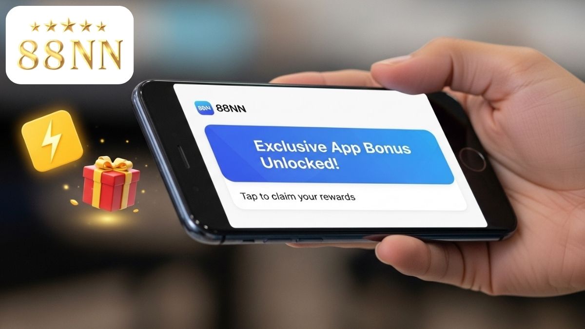 Đừng bỏ lỡ! Tải app 88NN để nhận thông báo kèo hot và các khuyến mãi độc quyền chỉ dành riêng cho thành viên di động.
