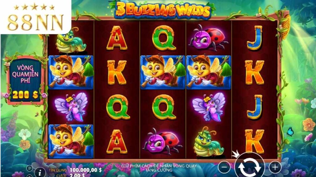 Game 3 Buzzing Wilds tại 88nn