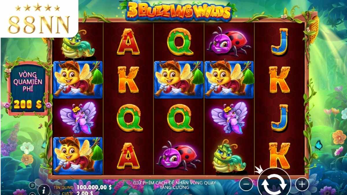 Game 3 Buzzing Wilds tại 88nn